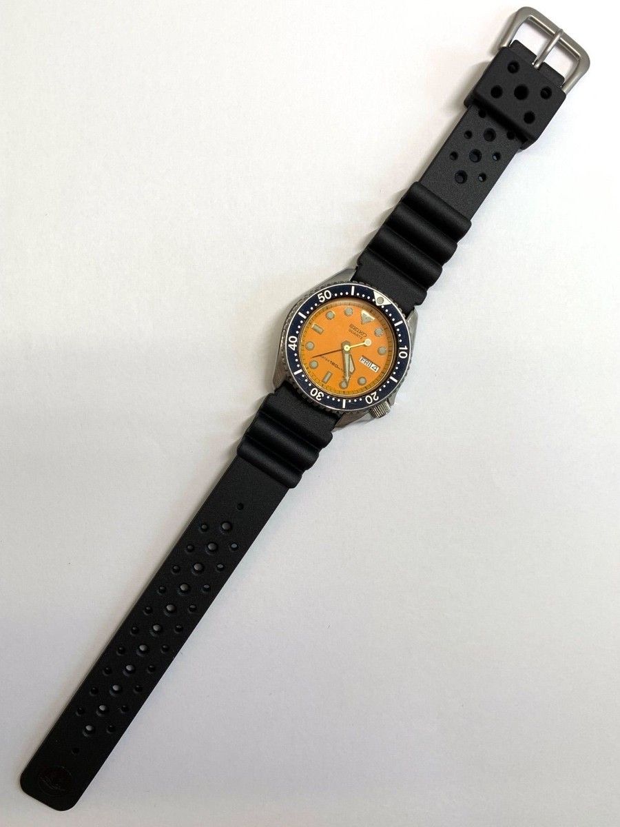 SEIKO 6458-600A Quartz watch Orange JP | eBay