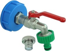 Rubinetto a Sfera 3/4 per IBC Cisterna Acqua Piovana da 1000 Litri