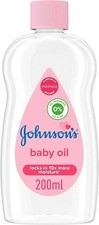 Johnson's Baby Moisturising Oil, 200ml