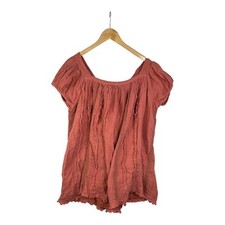 Free People Angele Orange Mini Dress size Small