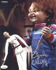 Ed Gale signed 8x10 Photo Chucky Actor Child's Play
