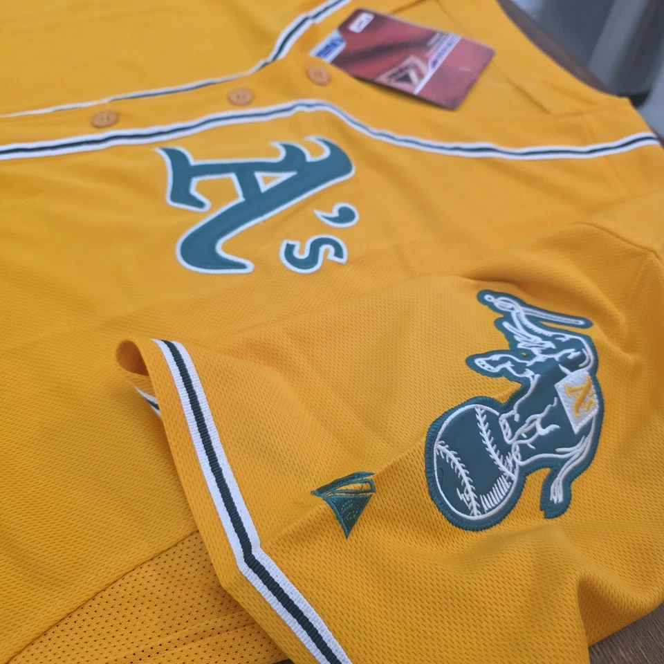 Majestic Oakland A’s Jersey Hombre Talla 50 Nuevo Con Etiquetas  Foto 4 de 4