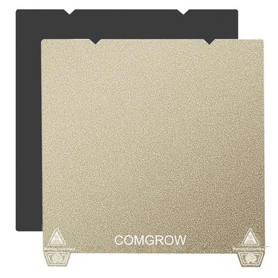 Ender 3 V3 KE PEI Spring Steel 235x235mm, Texture PEI Sheet Magnetic Flexible...