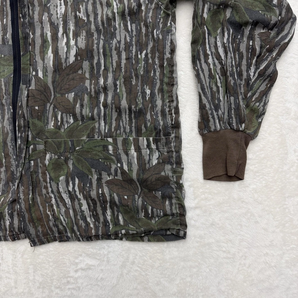 Spartan Realtree Jacket Mens XL Brown Camo Hunting Lightweight Made USA - Image 4 of 4