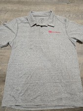 League University of New Mexico UNM Grey Polo Shirt Sz Medium
