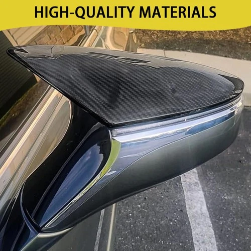M Horn Wing Style Mirror Covers Top Cap Replacement for Lexus IS350 IS500 2021+