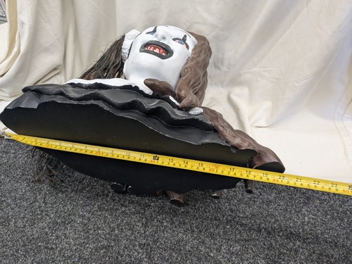 Little Pale Girl Terrifier Art Clown Bust Figure Model Statue Horror Scary Prop - Photo 13/18