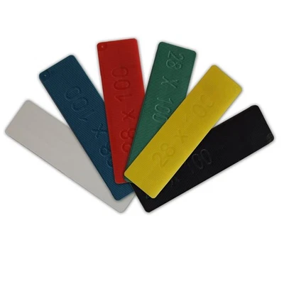 EUROCELL Plastic Window Packers Mixed Size Pack Glazing Glass Floor Spacers 28mm x 120