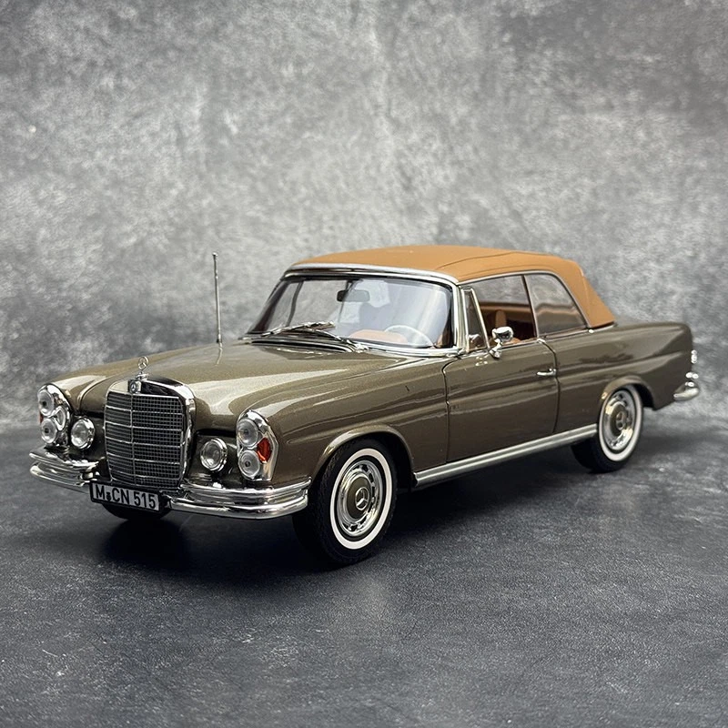 NOREV 1:18 Mercedes-Benz 280SE Cabriolet W111 Removable Roof Alloy Car Model