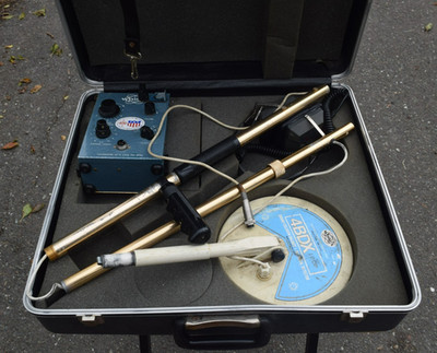 White CM5 Coinmaster 5H/D Metal Detectorw / Box & Headphones - Works  Repair