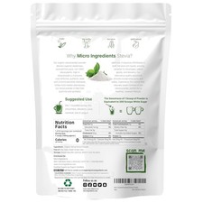 Organic Stevia Powder - Reduced Bitterness