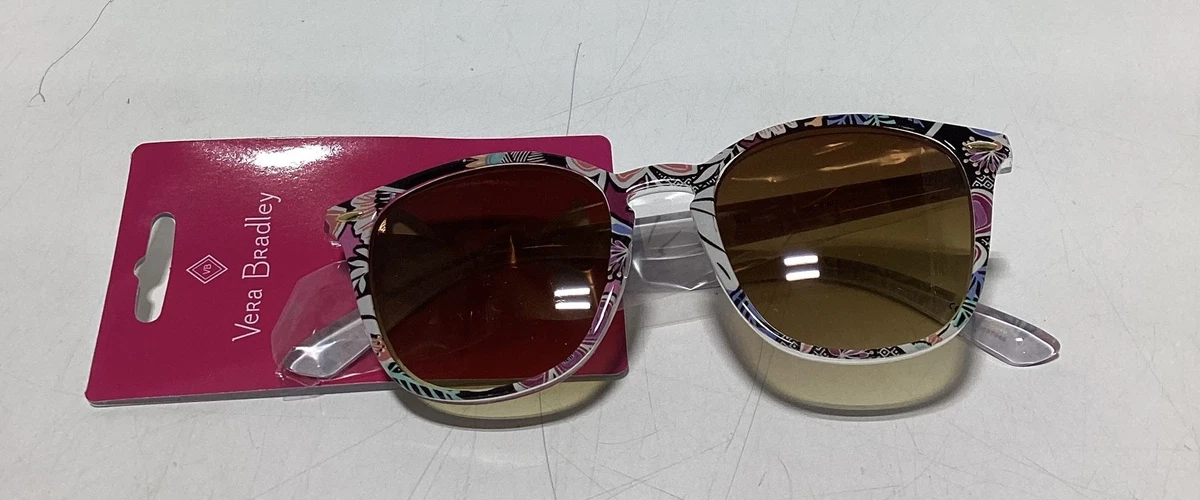 New Vera Bradley Black and Pink Sunglasses with Gradient Lenses Lesley O. Shop Vera Bradley Sunglasses at Eyeglass World main image 4