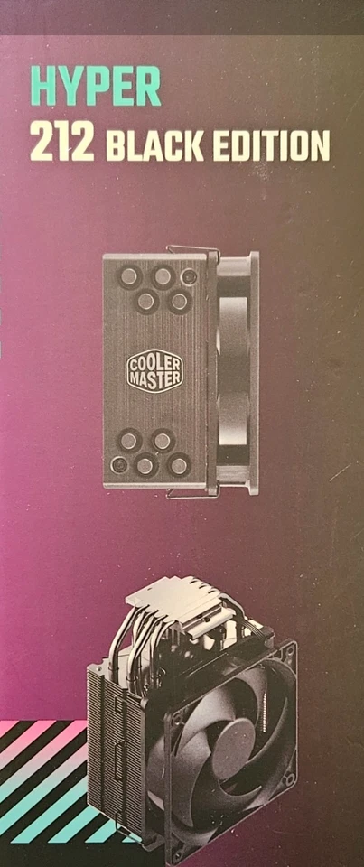 Cooler Master Hyper 212 BlackCooler Master Hyper 212 Black Edition CPU Cooler - Image 2 of 4