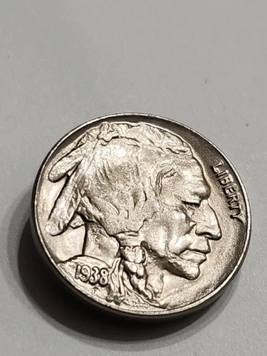 1938-D Uncirculated Buffalo Nickel - Better Date - High Grade Coin