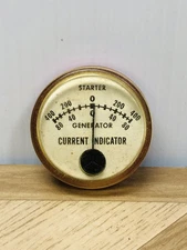 VTG Kal-Equip Alternator Generator Starter Current Indicator Ammeter Meter Amps