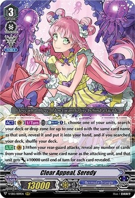 Clear Appeal, Seredy - V-EB15/009EN - RRR Nm-Mint, English Vanguard V Extra Boos