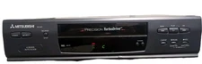 Mitsubishi Precision TurboDrive VHS Player HS-U447 W/CABLES & OEM  REMOTE READ