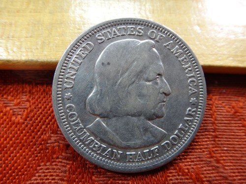 1893 United States Columbian Expo 90% Silver Half 50c KM #117 - No Reserve