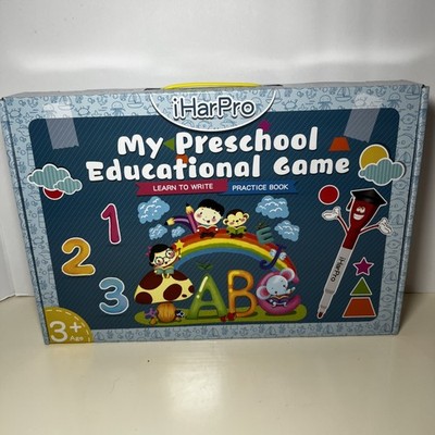 My Preschool Educational Game Learning to Write Practice Book 3+ Learning NEW