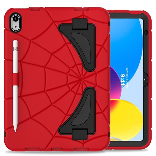 For iPad 10/9/8th Gen Spiderman Shockproof Heavy Duty Stand Case Cover Pen Slot - Picture 7 of 24