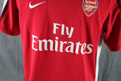 Arsenal Jersey (Retro) - 2008 Home Jersey by Nike - Men's Large | eBay