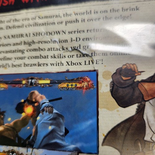 Samurai Shodown Sen (Microsoft Xbox 360) Complete CIB With Manual - Picture 4 of 8