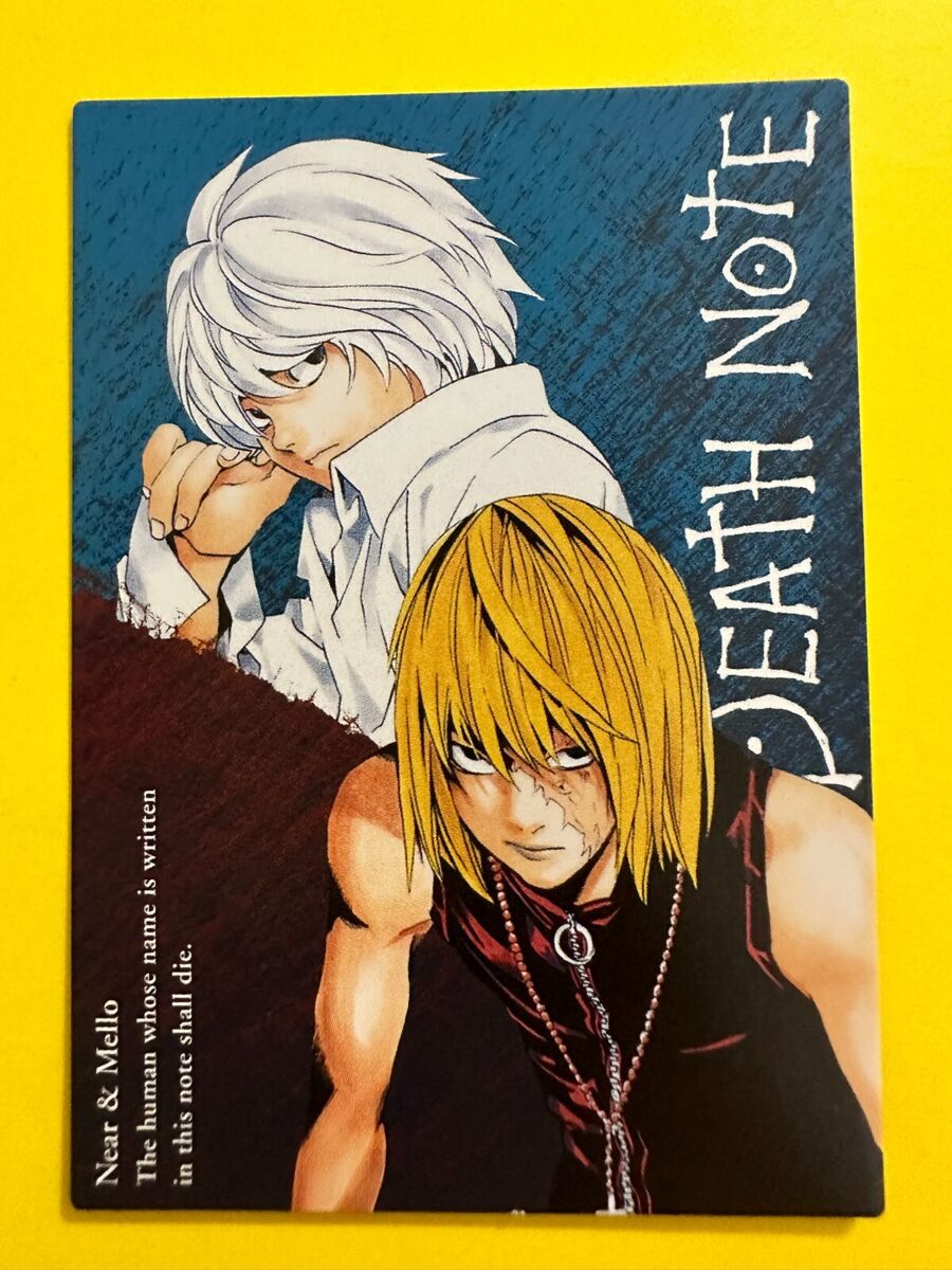 Near Mello Death Note Card TCG No.38 KONAMI Tsugumi Ohba Near Mello Death Note Card TCG No.38 KONAMI Tsugumi Ohba