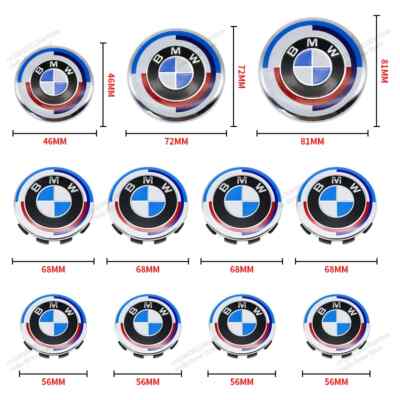 50th anniversary For BMW F20 F21 E88 E90 F32 F33 F36 G30 G31 G2 G15 E90 E63 E90