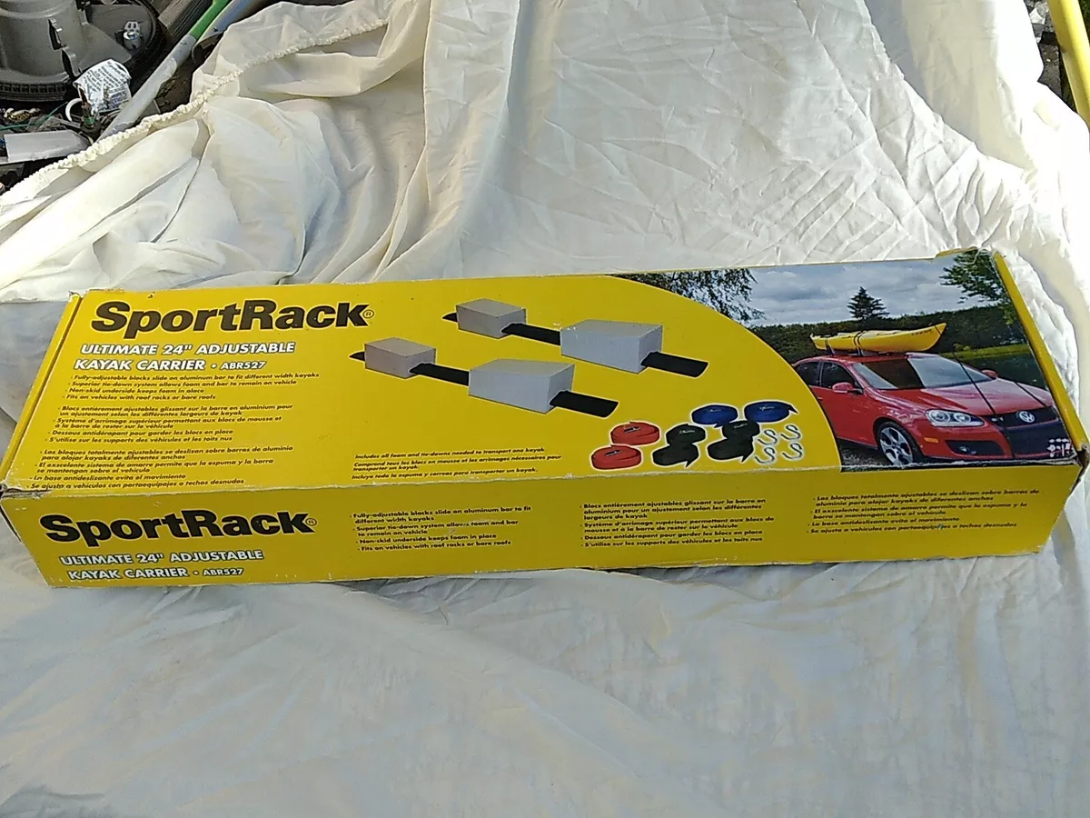 SportRack Watersport Car Vehicle Roof Rack Saddles Canoe Kayak