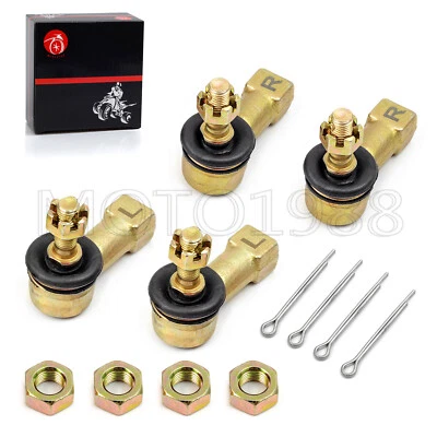 Heavy Duty Chromoly Tie Rod Ends End Left Right Kit FOR TRX250R TRX400EX TRX450R - Image 1 of 4