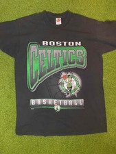 90s Boston Celtics - Big Logo - Vintage NBA Tee Shirt XL 