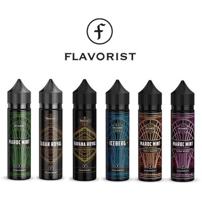 Flavorist - Longfill Aroma - E-Liquid Tabak Havana Royal / Maroc Mint / Iceberg