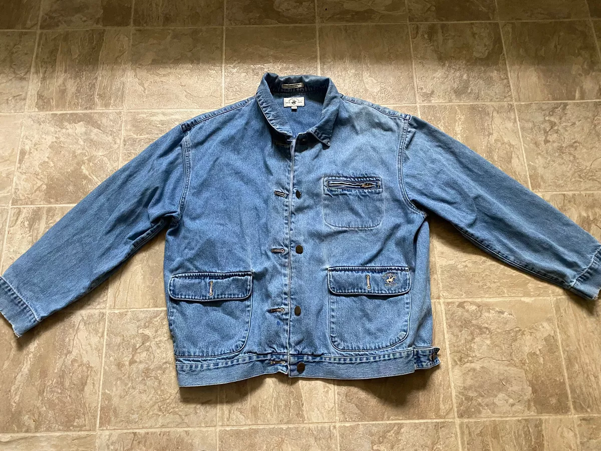 Denim polo cheap club