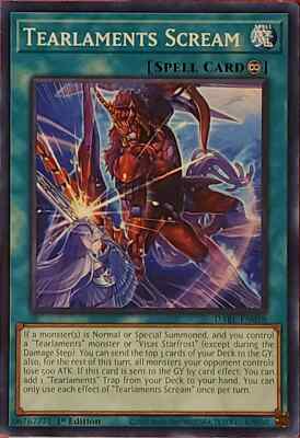 yugioh tearlaments cards POTE-EN043 - Kaleido-Heart - Secret Rare If this card is Normal or Special Summoned YuGiOh Power of the Elements