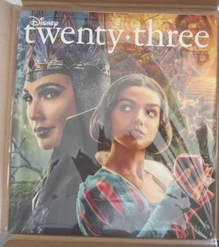 Disney D23 Twenty Three Magazine Spring 2025 Snow White Evil Queen Falcon