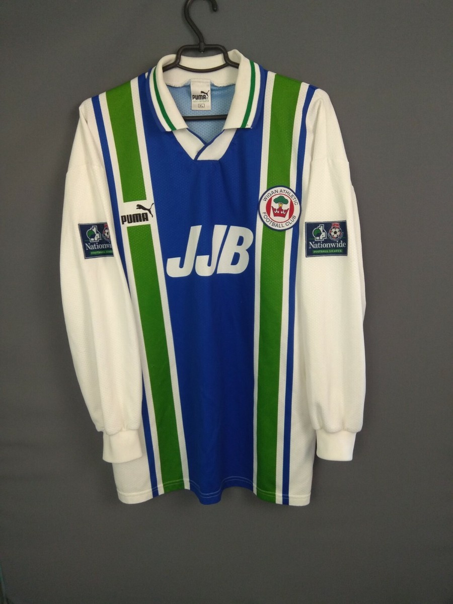 Wigan Athletic Jersey Match Worn 1995 1998 Home XL Shirt