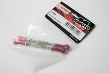 Himoto Girafibbie Collegamento Superiore Posteriore Alluminio Rosso - 33606 E10 Truggy MT