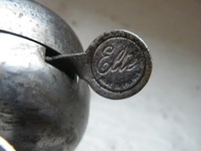 Ancienne sonnette vélo 2 tons sons métal Elté rétro ville VINTAGE old ring Bell