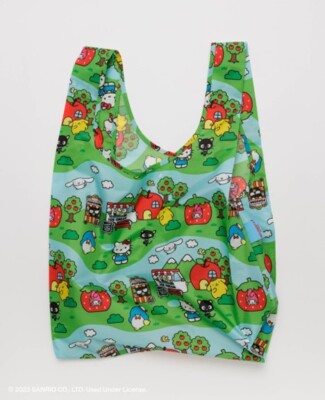 BAGGU Hello Kitty Standard Reusable Bag Shopping Bags - NEW