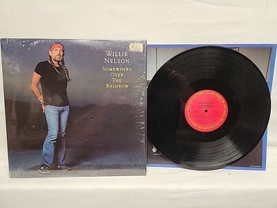 Willie Nelson Somewhere Over The Rainbow Vinyl LP Columbia records FC 36883 1981