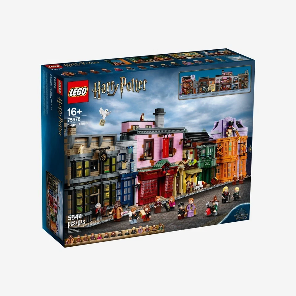 Lego 75978 Harry Potter Diagon Alley 5475 piezas SELLADO Foto 4 de 4