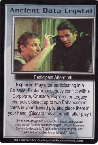 Babylon 5 Crusade CCG TCG Rare Card Selection Precedence - Picture 7 of 32