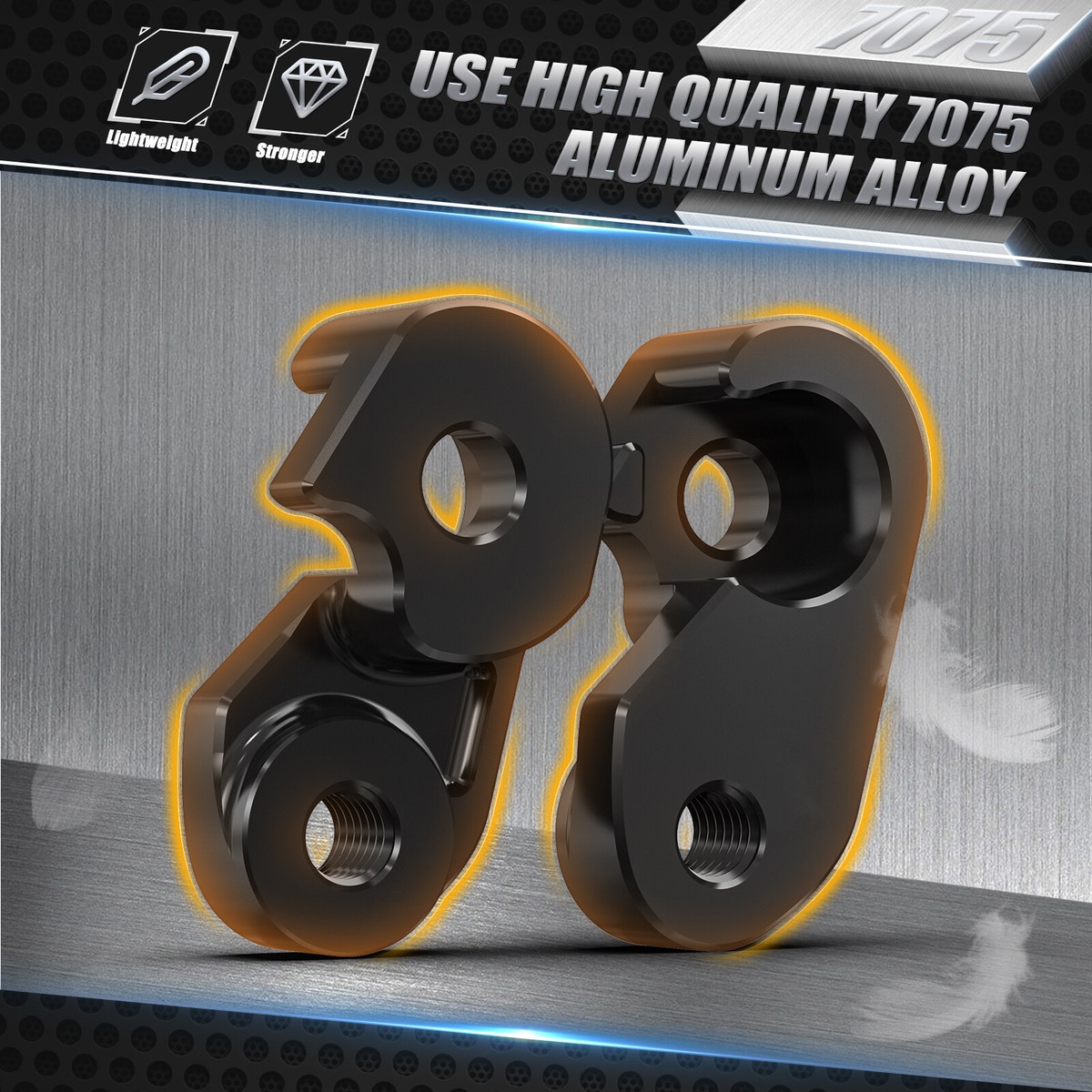Rear Suspenson Rser Lft Blocks Extenson for Harley Street Glde