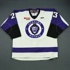 2011-12 Yannick Riendeau Reading Royals Game Used Worn ECHL Hockey Jersey