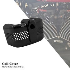 ABS Schwarze Spule Abdeckung Für Harley Softail Breakout Street Fat Bob 18-2024