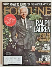 Fortune Magazine September 17, 2007 Ralph Lauren Inside the Polo Empire Fortune Magazine September 17, 2007 Ralph Lauren Inside the Polo Empire