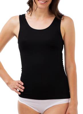 Achselhhemd, Damen Top aus Micromodal, von Schöller, schwarz, haut, weiß, Neu 