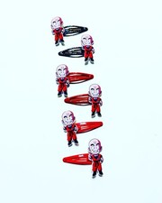 Handmade Hair Bows - Anime - Dragonball Z - Hair Clips - Krillin 1