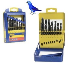 Irwin 19 PIECE HSS Pro Drill Bit Set 1mm - 10mm Plastic Metal Steel IRW10502500