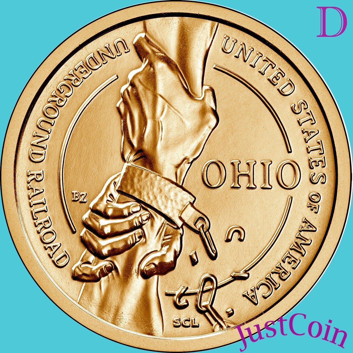 2023-D OHIO (OH) INNOVATION UNDERGROUND RAILROAD UNCIRCULATED
